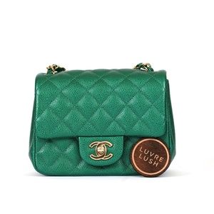 ❌SOLD❌ 18s Chanel Emerald Green Mini Flap Bag